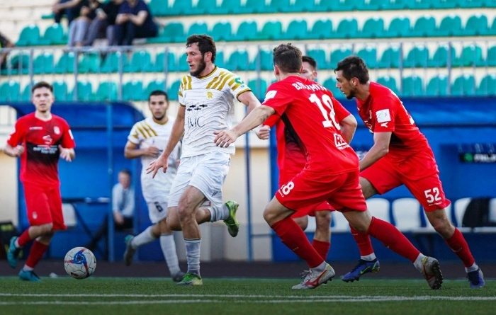 СК «Астрахань» выиграл в гостях с помощью очень раннего гола