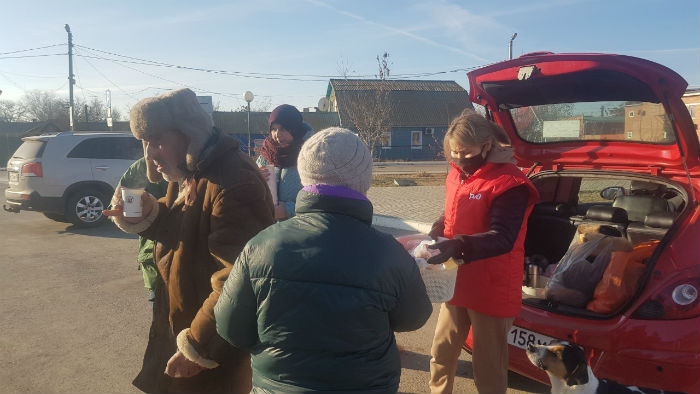 Волонтеры астраханской ПривЖД организуют мобильные пункты обогрева