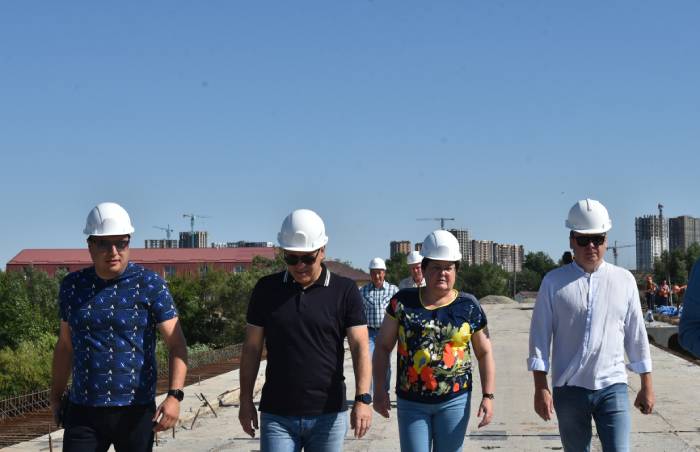 Работы на Милицейском мосту в Астрахани идут в ускоренном темпе