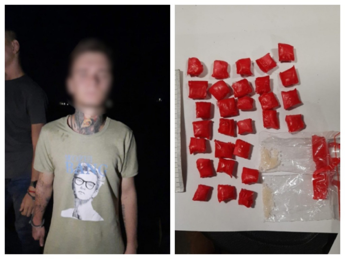 Полицейские задержали молодого астраханца с крупной партией наркотиков