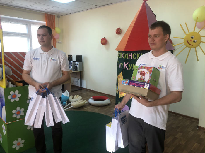 Газовики подарили осенний праздник