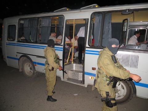 Астраханская полиция снова устроила облаву на торговцев-мигрантов