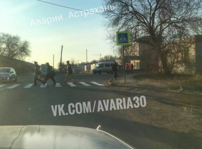 В Астрахани на месте, где сбили насмерть девочку, появился пешеходный переход