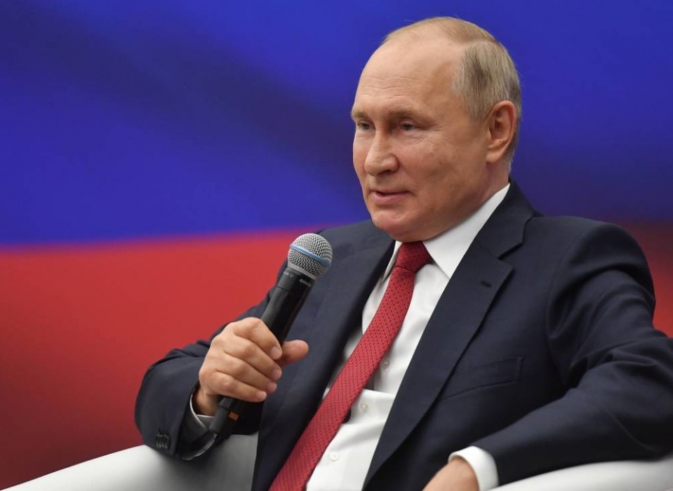 Путин оценил результаты работы "Единой России"