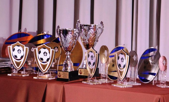 И на самой вершине - «Триумф»: в Астрахани прошло торжественное награждение лучших команд и игроков регионального футбола