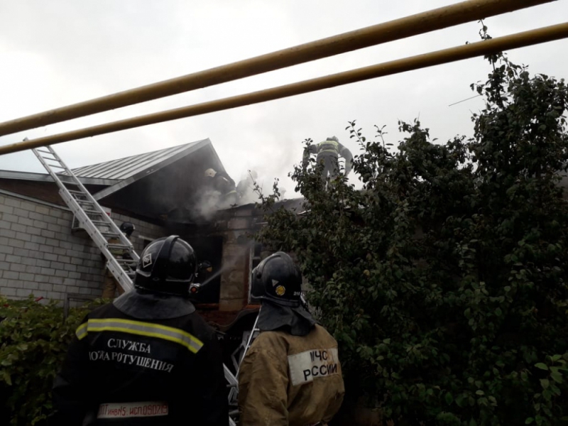  В Астрахани женщина сгорела в собственном доме