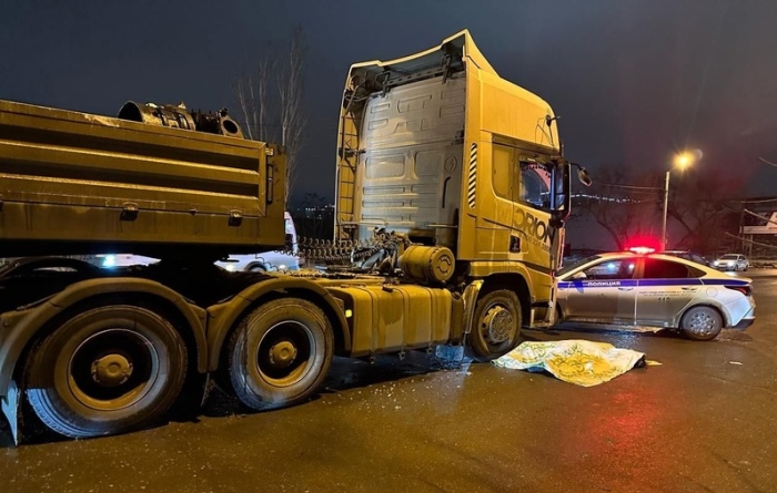 В Астрахани тягач смертельно сбил женщину на пешеходном переходе