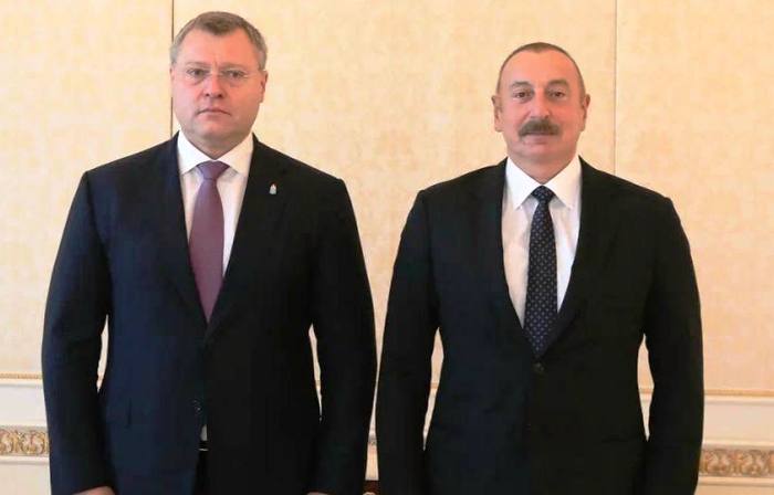 Астраханский губернатор Игорь Бабушкин  поздравил главу Азербайджана Ильхама Алиева с победой на президентских выборах