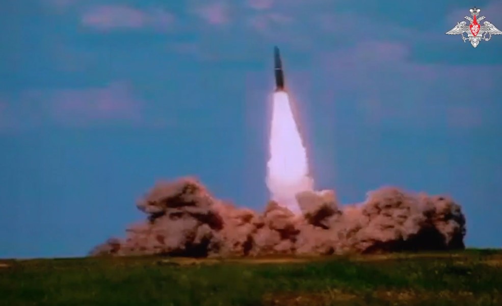Белорусские военные запустили Искандер-М с астраханского полигона