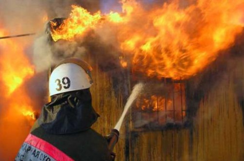 Под Астраханью на пожаре погиб ребенок