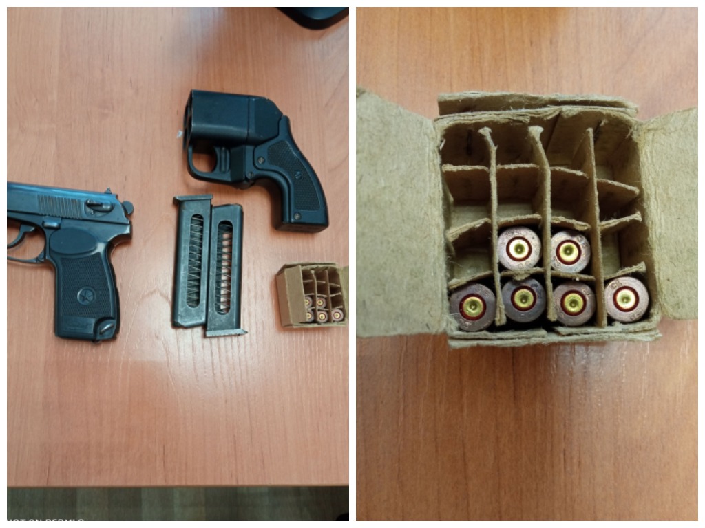 Полиция обнаружила в доме астраханца пистолеты и марихуану 