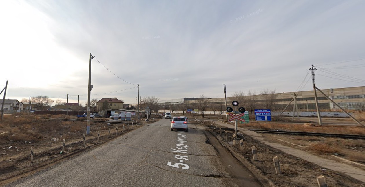 Железнодорожный переезд в Астрахани закроют на одну ночь