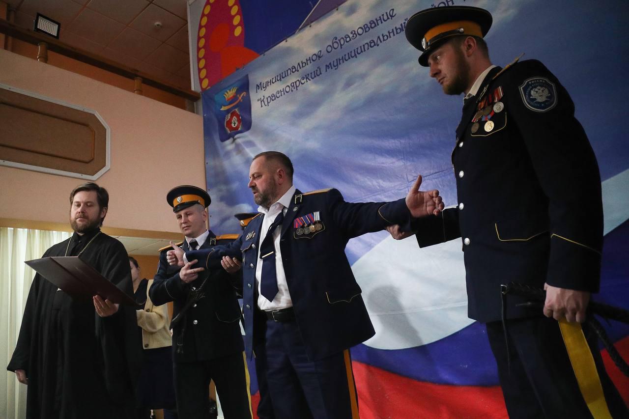 Астраханские казаки выбрали атамана Красноярского района 