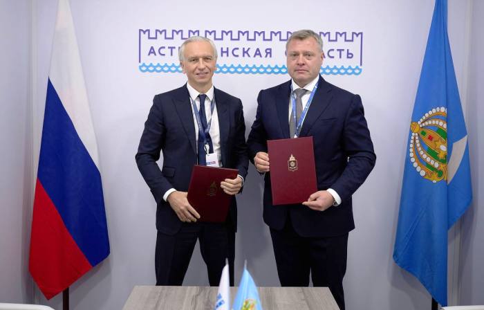 Астраханская область и «Газпром нефть» подписали новое соглашение о сотрудничестве