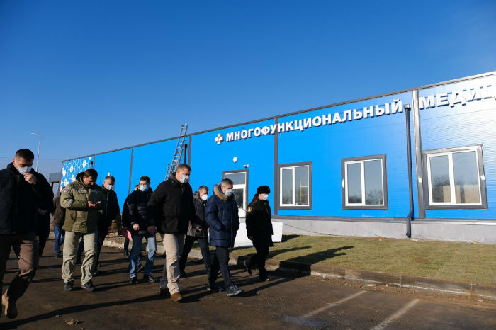 Владимир Путин откроет новый ковидный госпиталь в Астрахани