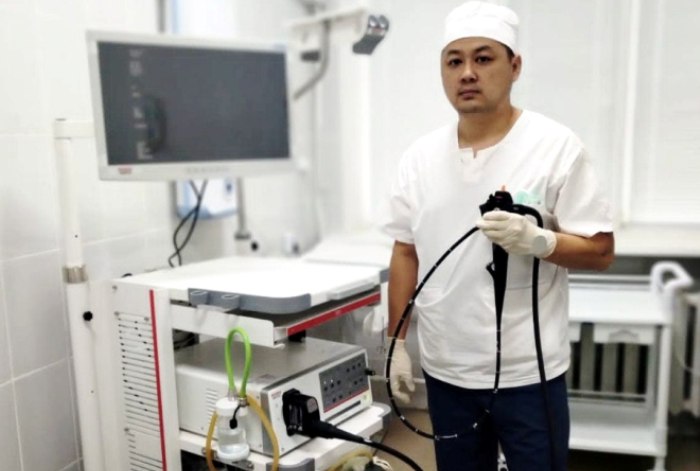 В астраханскую районную больницу  поступило новое эндоскопическое оборудование