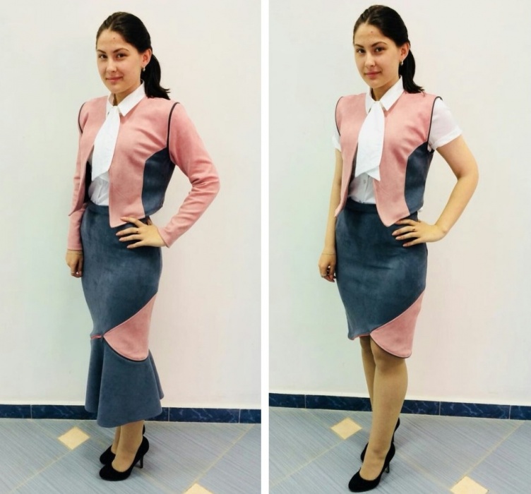 Студенты АГУ создали дизайн женского костюма для капризной астраханской погоды