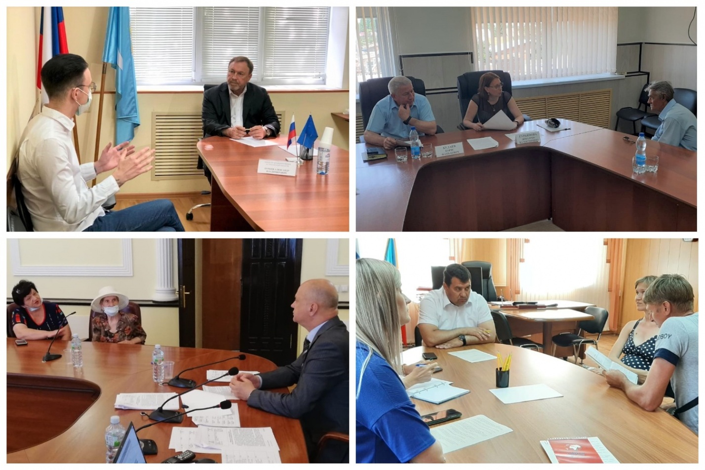 В общерегиональный день приема граждан более 750 астраханцев задали вопросы чиновникам высокого ранга