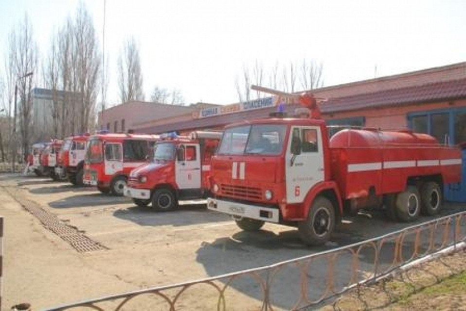 В Астрахани на Н.Островского строится новая пожарная часть