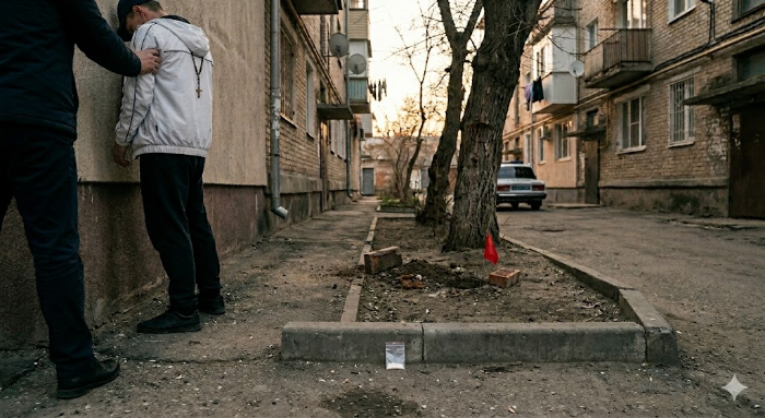 В Астрахани задержали закладчика с крупной партией наркотиков