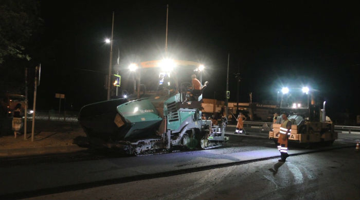 На проспекте Бумажников дорожные работы практически закончены