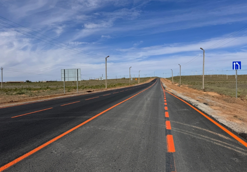 Трассу к международному морскому порту Оля скоро будет не узнать