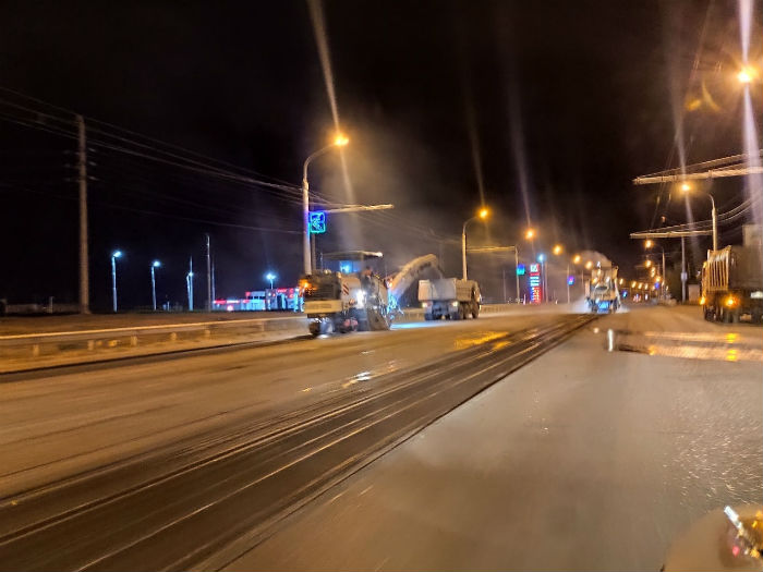 В Астрахани начали ремонтировать Аэропортовское шоссе