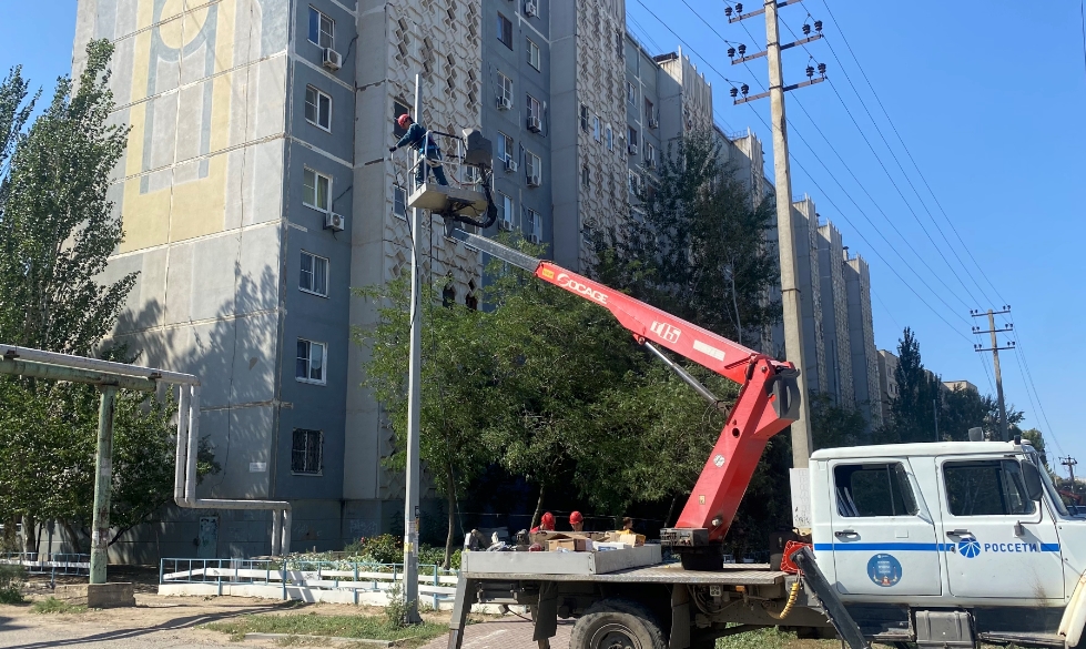 На Куликова устанавливают новые фонари