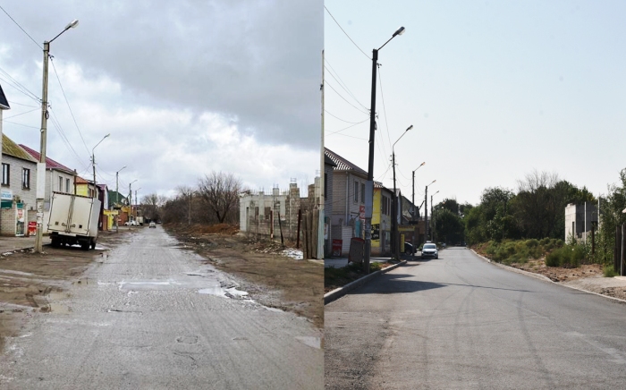 В Астрахани отремонтировали дорогу одной из самых проблемных улиц 