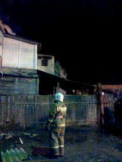 В Астрахани на пожаре погибла женщина