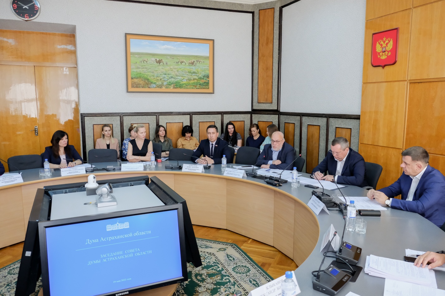 На Совете Думы Астраханской области утвердили повестку дня очередного пленарного заседания