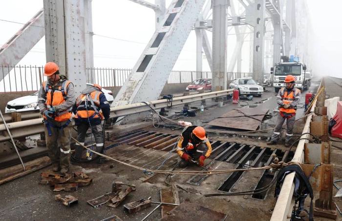 Старый мост в Астрахани начнет полностью работать на следующей неделе