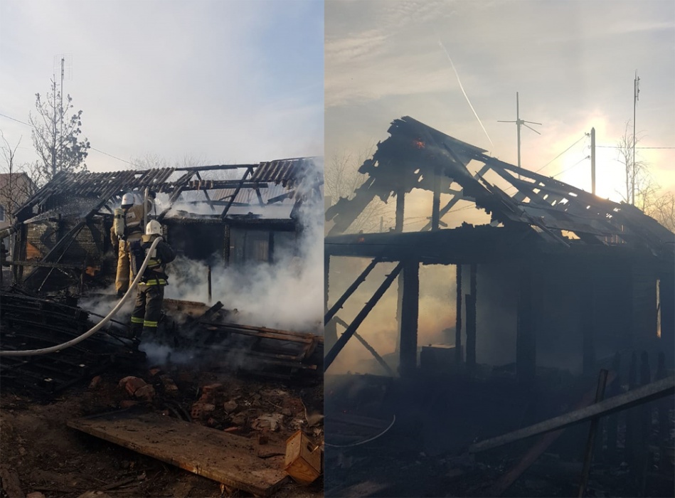 За субботу в Астраханской области случилось 43 пожара