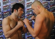 БОЕЦ РОСТОВСКОГО КЛУБА НЕ СУМЕЛ ДОЖДАТЬСЯ ПОЕДИНКА НА ТУРНИРЕ М-1. И ударил оппонента на взвешивании. 