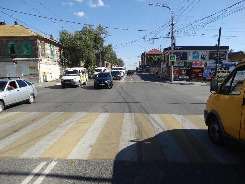 В Астрахани автоледи сбила ребенка на пешеходном переходе