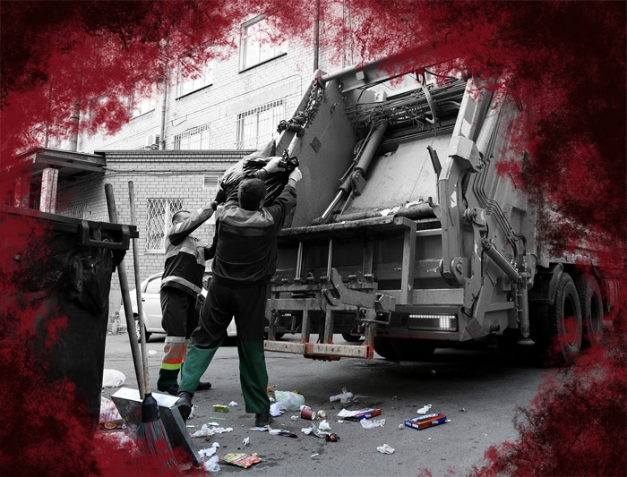 Астраханского мусорного регоператора обязали собирать за собой то, что уронили и просыпали