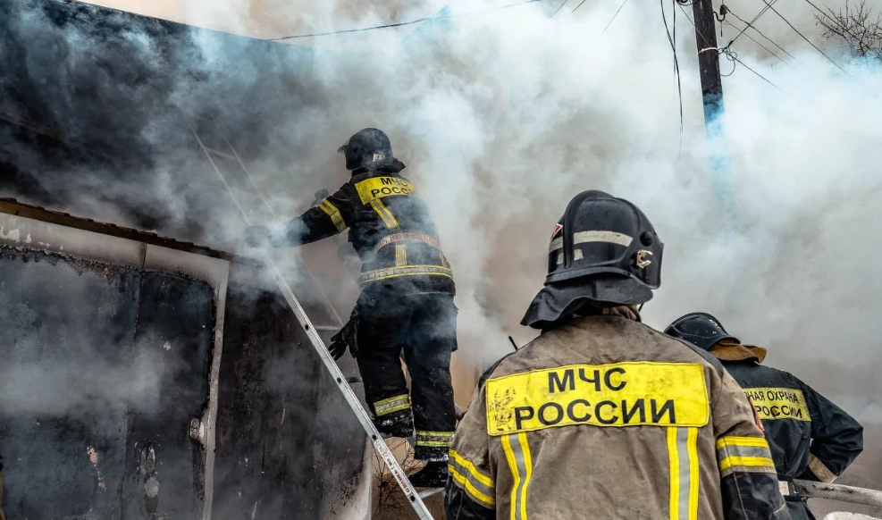В Советском районе Астрахани на пожаре погибла пенсионерка