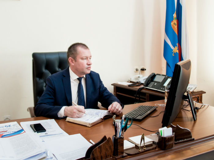 Вице-спикер Облдумы провел прием граждан в режиме онлайн