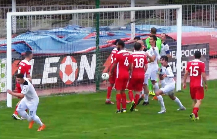СК «Астрахань» проиграл кубанскому хавбеку, устроившему мастер-класс по подаче угловых