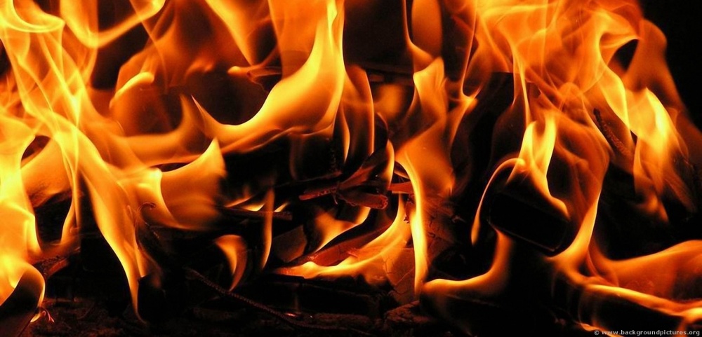 В Астрахани крупный пожар