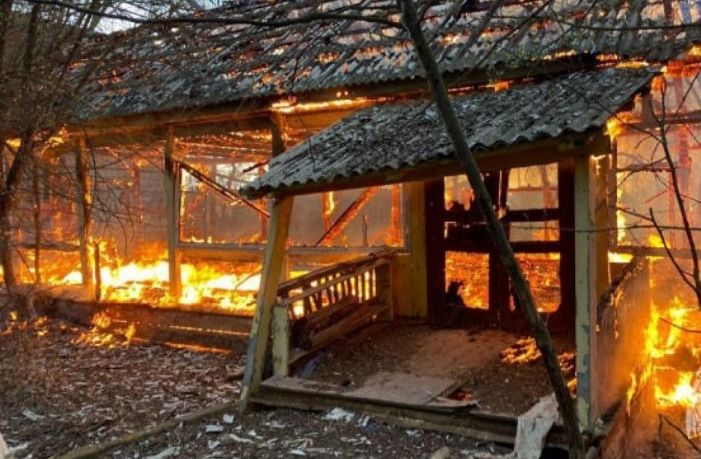 В сельском пожаре на юге Астраханской области погиб 76-летний мужчина