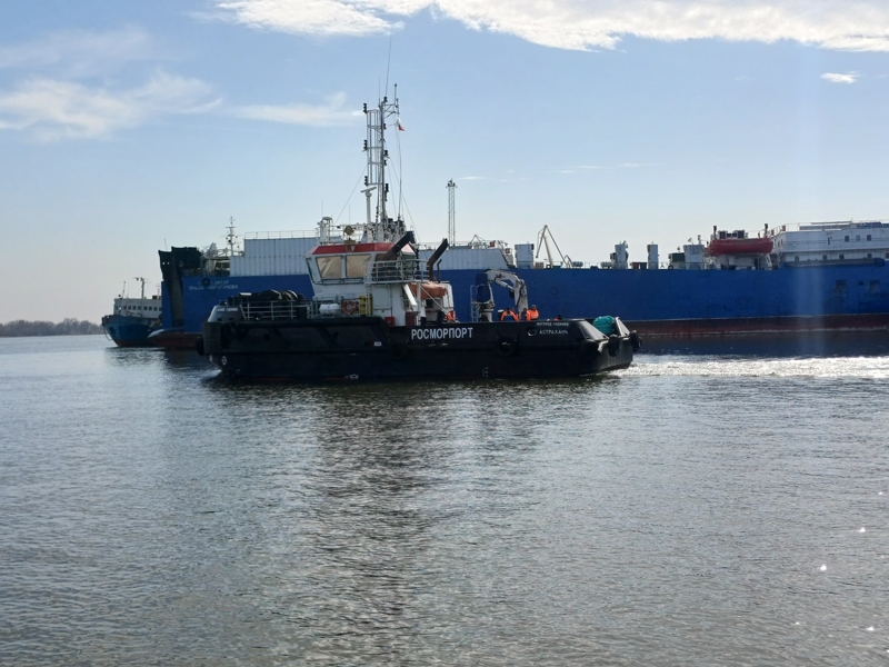 Волго‑Каспийский морской судоходный канал открыли для движения судов