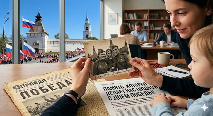 Память, которая делает нас людьми. С Днём Победы!