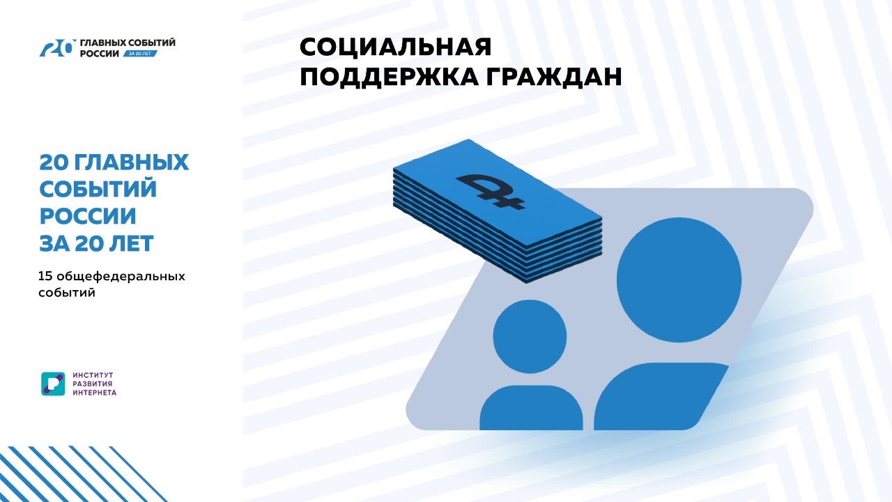 «20 главных событий России за 20 лет»: социальные драйверы в России