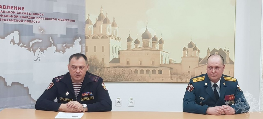 В Астрахани сменился начальник штаба региональной Росгвардии