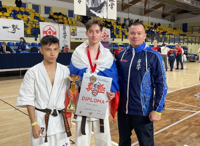Астраханец завоевал золото Чемпионата Европы по киокусинкай каратэ