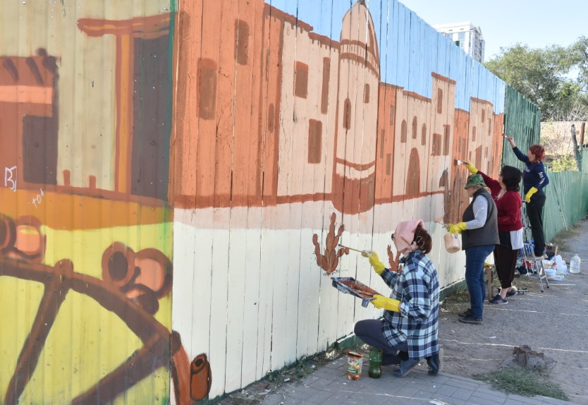 На Боевой в Астрахани появился Сарай-Бату