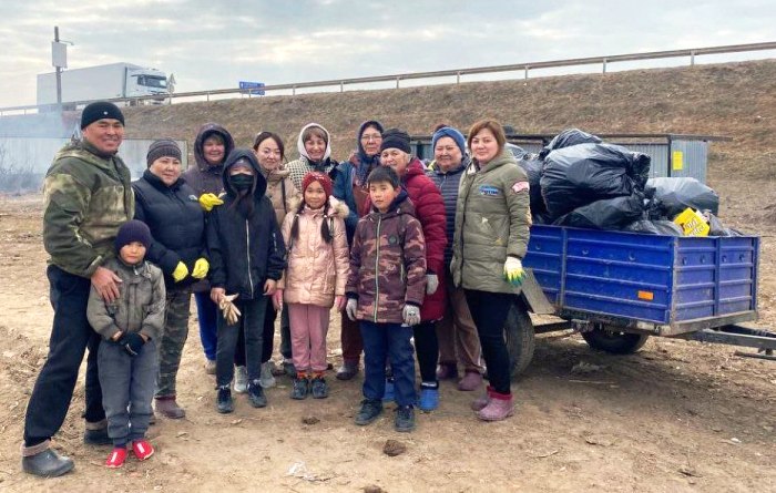 В поселениях Астраханской области стали самостоятельно проводить субботники по сбору мусора