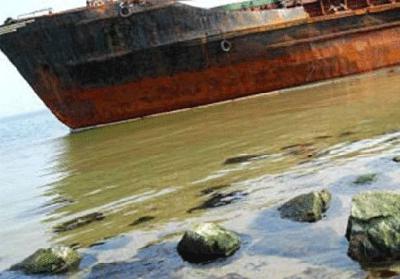 Под Астраханью на Волге сел на мель сухогруз «Пряжа»