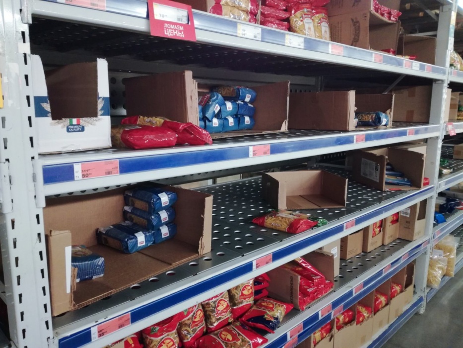 В Астрахани пока нет ажиотажа в продуктовых магазинах
